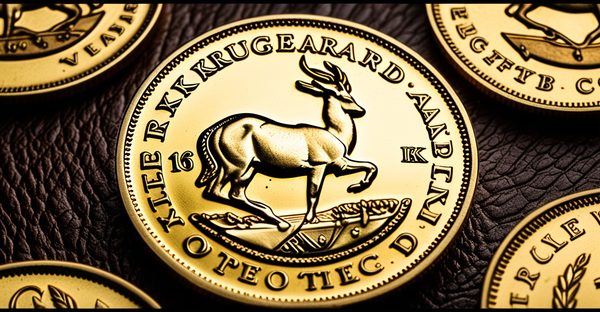 Le krugerrand : une pièce d'or symbolique et prisée